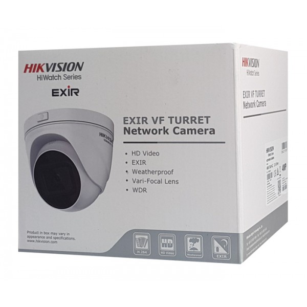 HIKVISION HIWATCH IP κάμερα HWI-T641H-Z, POE, 2.8-12mm, 4MP, IP67 HIKVISION HIWATCH IP κάμερα HWI-T641H-Z, POE, 2.8-12mm, 4MP, IP67