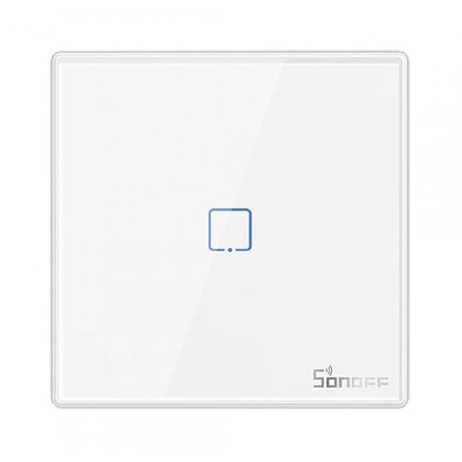 SONOFF smart διακόπτης T2EU1C-RF 433MHz, αφής, μονός, λευκός SONOFF smart διακόπτης T2EU1C-RF 433MHz, αφής, μονός, λευκός