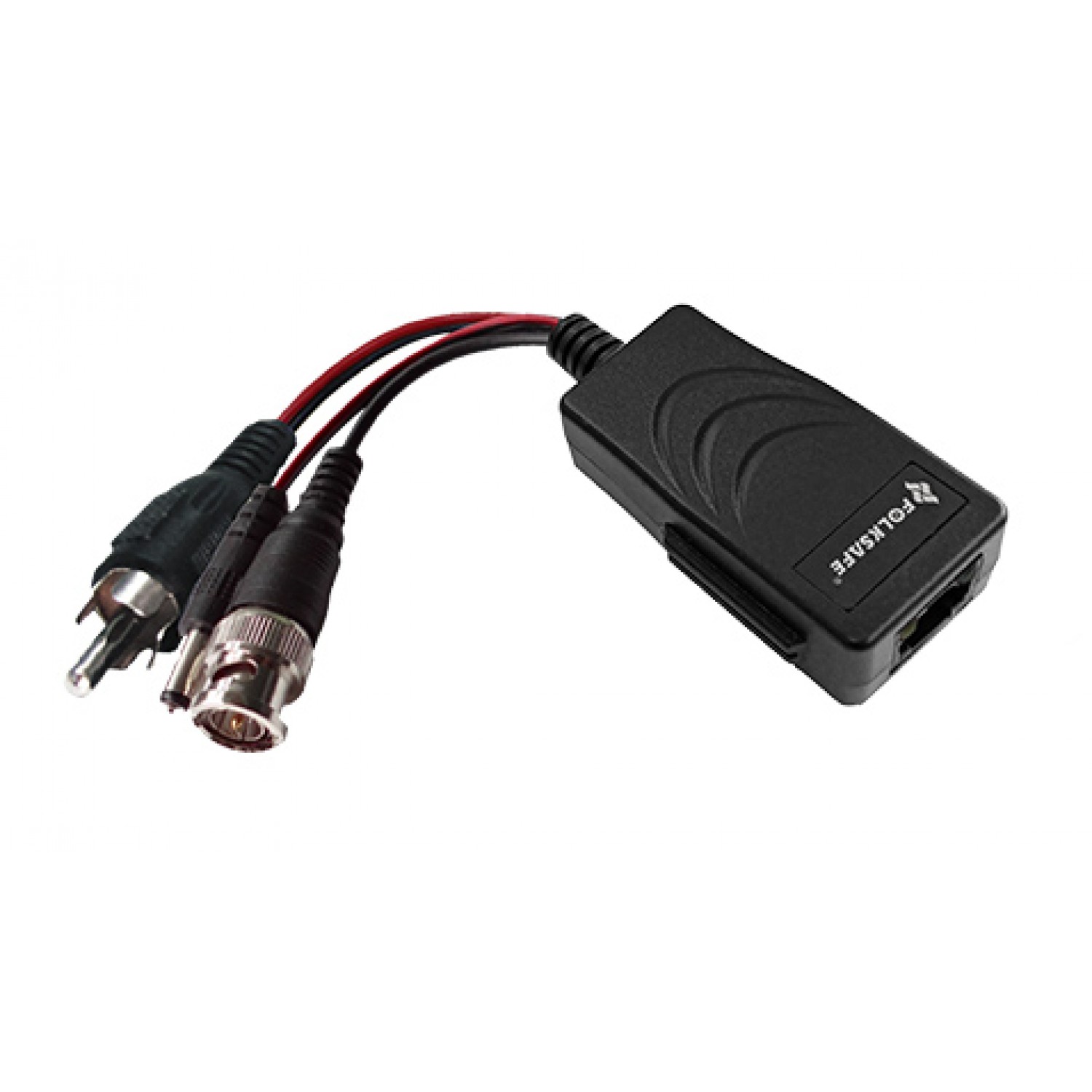 FOLKSAFE video & power balun transmitter FS-HD4301VPA, 4K, audio, RJ45 FOLKSAFE video & power balun transmitter FS-HD4301VPA, 4K, audio, RJ45