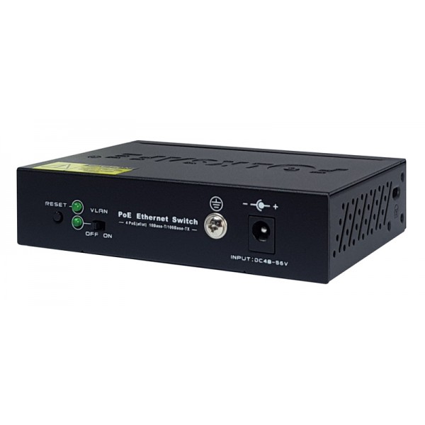 FOLKSAFE PoE Ethernet Switch FS-S1004EP-E, 4 Ports 10/100Mbps FOLKSAFE PoE Ethernet Switch FS-S1004EP-E, 4 Ports 10/100Mbps