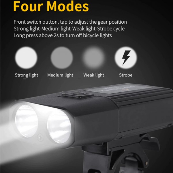 SUPFIRE εμπρόσθιο φως ποδηλάτου BL06-X, 275LM, 207m, 1800mAh SUPFIRE εμπρόσθιο φως ποδηλάτου BL06-X, 275LM, 207m, 1800mAh