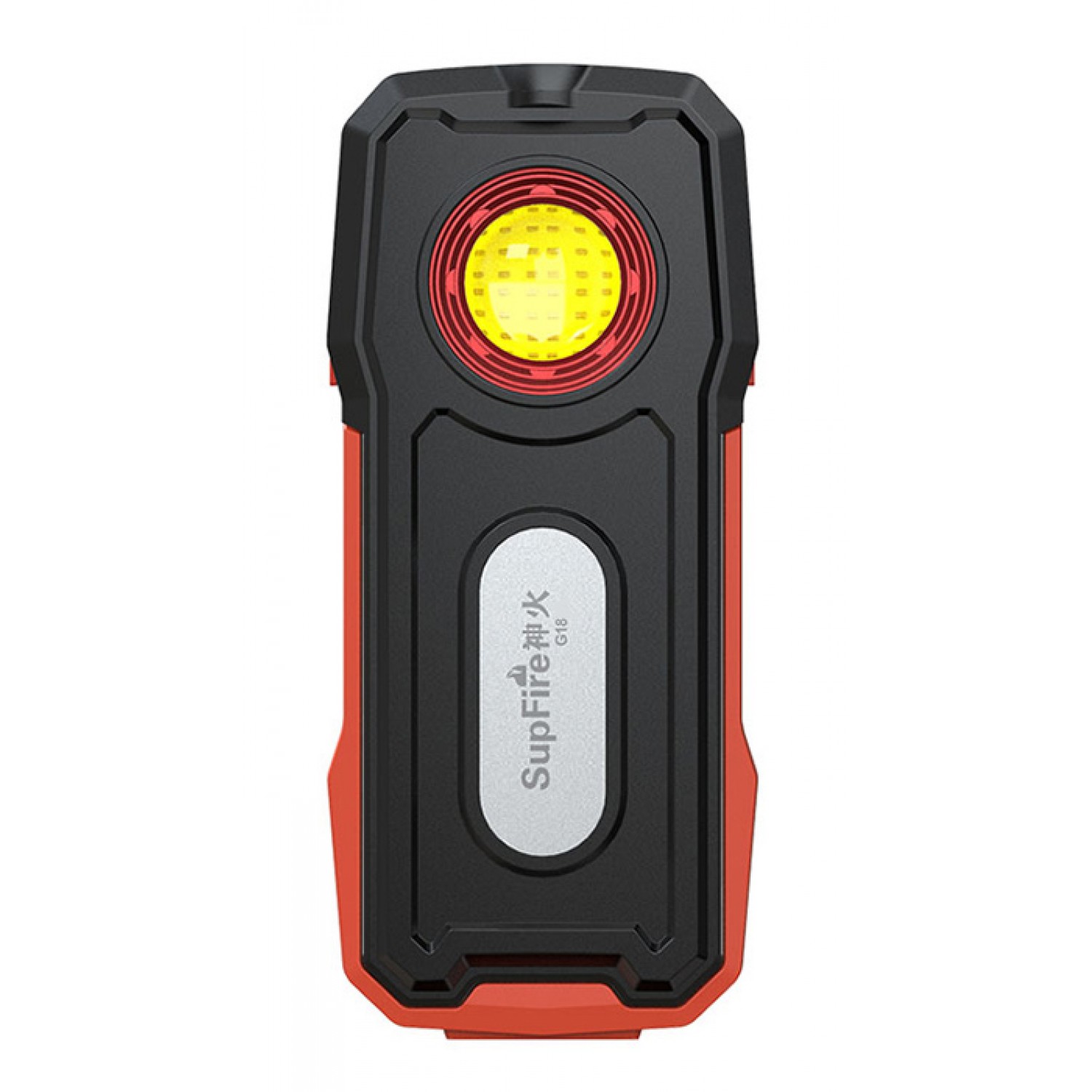 SUPFIRE φακός εργασίας G18 με εμπρόσθιο & πλαϊνό LED, 2000mAh, IP42