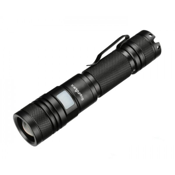 SUPFIRE φορητός φακός A2, 15W, 1500Lm, 180m, 2300mAh