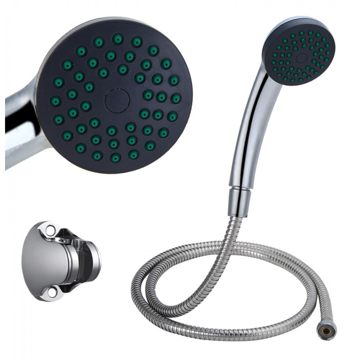 Τηλέφωνο μπάνιου με βάση και σπιράλ K-395, 1m Τηλέφωνο μπάνιου με βάση και σπιράλ K-395, 1m