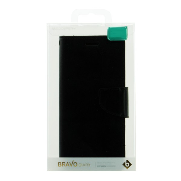 MERCURY Θήκη Bravo Diary για Samsung S8, Black MERCURY Θήκη Bravo Diary για Samsung S8, Black