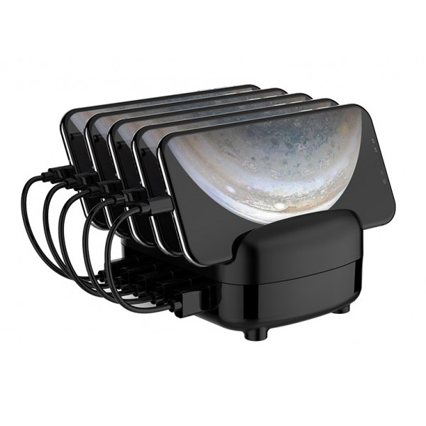 ORICO USB σταθμός φόρτισης DUK-5P, 5x USB, 40W, μαύρος ORICO USB σταθμός φόρτισης DUK-5P, 5x USB, 40W, μαύρος