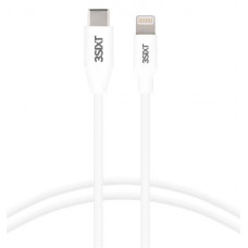3SIXT καλώδιο USB Type-C σε Lightning 3S-1378, 60W, 1m, λευκό