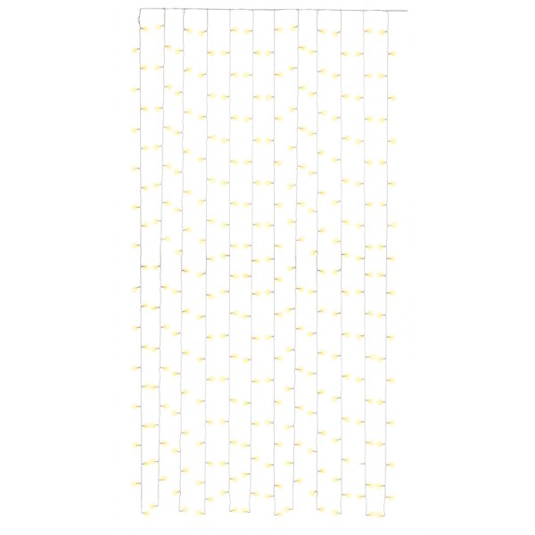 GOOBAY LED λαμπάκια κουρτίνα 57942, 3000K, 6.1m, IP44, 31V, 300 LED GOOBAY LED λαμπάκια κουρτίνα 57942, 3000K, 6.1m, IP44, 31V, 300 LED