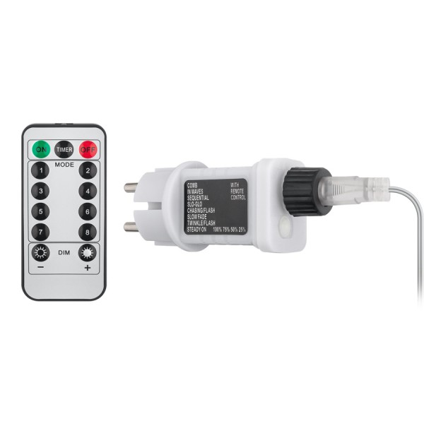 GOOBAY LED λαμπάκια κουρτίνα 57942, 3000K, 6.1m, IP44, 31V, 300 LED GOOBAY LED λαμπάκια κουρτίνα 57942, 3000K, 6.1m, IP44, 31V, 300 LED