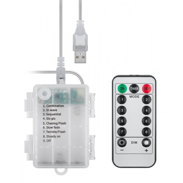 GOOBAY LED λαμπάκια κουρτίνα 57943, 3000K, 4.1m, IP44, USB, 300 LED GOOBAY LED λαμπάκια κουρτίνα 57943, 3000K, 4.1m, IP44, USB, 300 LED