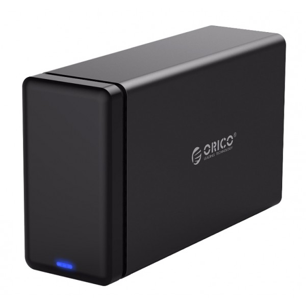 ORICO NAS για 2x 3.5" HDD NS200RU3 USB 3.0, 5Gbps, έως 32TB, μαύρη ORICO NAS για 2x 3.5" HDD NS200RU3 USB 3.0, 5Gbps, έως 32TB, μαύρη