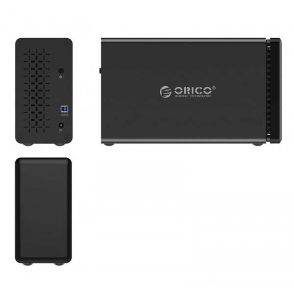 ORICO NAS για 2x 3.5" HDD NS200RU3 USB 3.0, 5Gbps, έως 32TB, μαύρη ORICO NAS για 2x 3.5" HDD NS200RU3 USB 3.0, 5Gbps, έως 32TB, μαύρη