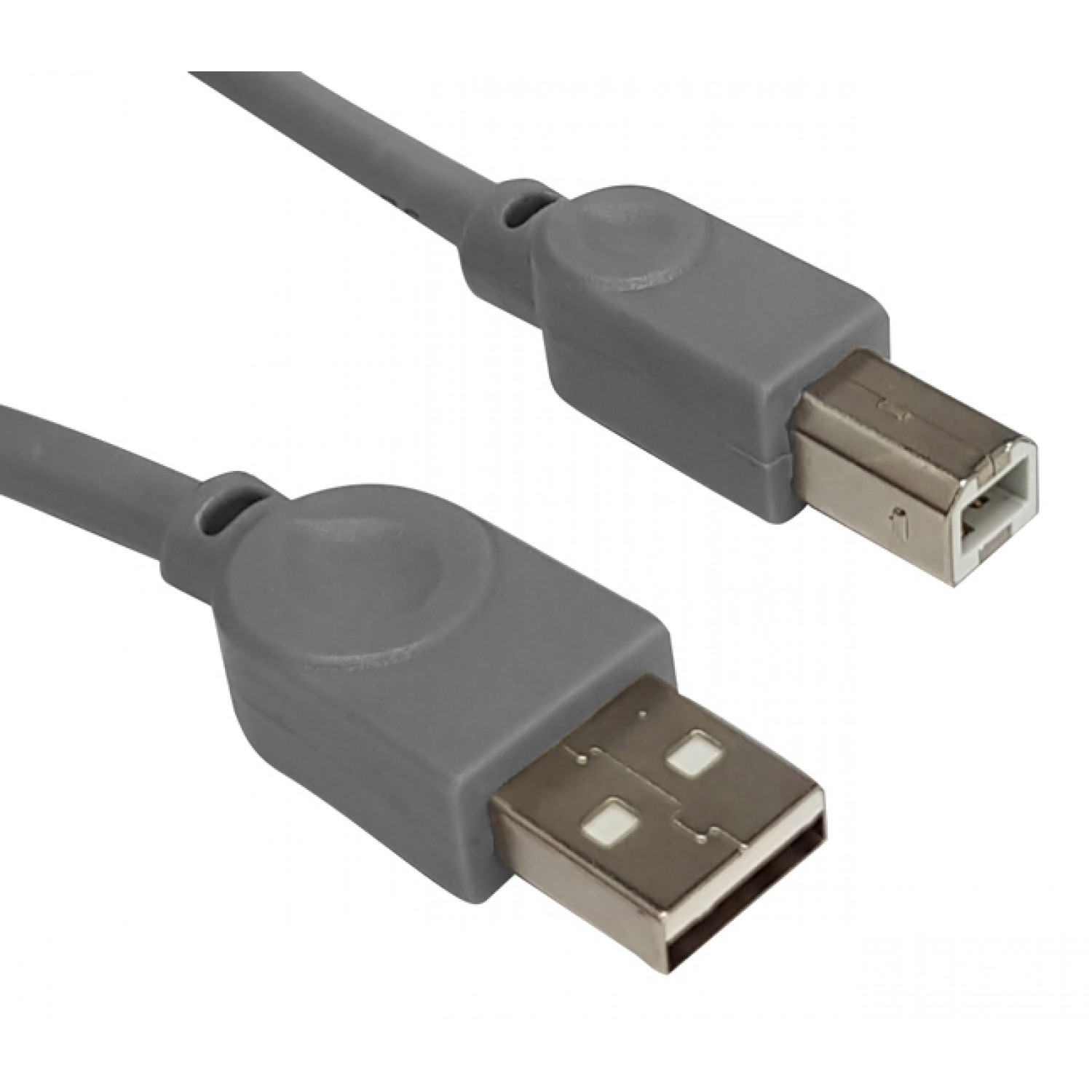 POWERTECH καλώδιο USB 2.0 σε USB Type Β CAB-U144, copper, 1.5m, γκρι POWERTECH καλώδιο USB 2.0 σε USB Type Β CAB-U144, copper, 1.5m, γκρι