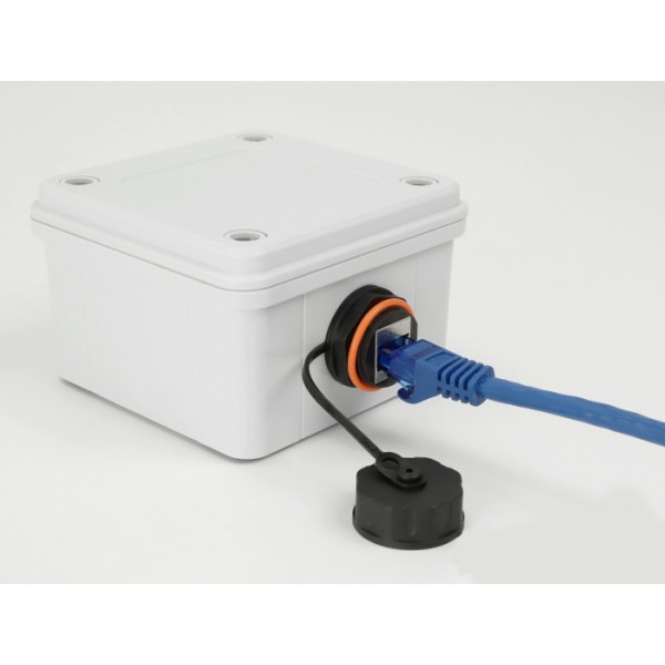 DELOCK ηλεκτρολογικό κυτίο 60397, αδιάβροχο IP65, 100x100x75mm, γκρι DELOCK ηλεκτρολογικό κυτίο 60397, αδιάβροχο IP65, 100x100x75mm, γκρι