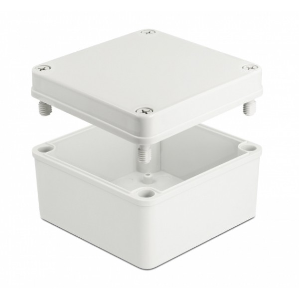 DELOCK ηλεκτρολογικό κυτίο 60398, αδιάβροχο IP65, 125x125x75mm, γκρι DELOCK ηλεκτρολογικό κυτίο 60398, αδιάβροχο IP65, 125x125x75mm, γκρι