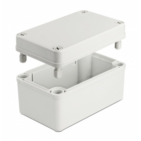 DELOCK ηλεκτρολογικό κυτίο 60399, αδιάβροχο IP65, 130x80x70mm, γκρι DELOCK ηλεκτρολογικό κυτίο 60399, αδιάβροχο IP65, 130x80x70mm, γκρι