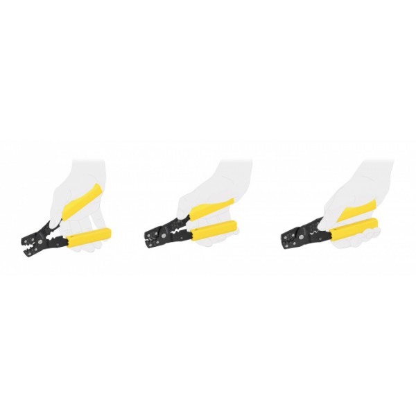 DELOCK πρέσα ακροδεκτών καλωδίων 90543, 10-28 AWG DELOCK πρέσα ακροδεκτών καλωδίων 90543, 10-28 AWG
