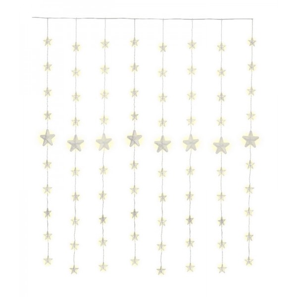 GOOBAY LED λαμπάκια κουρτίνα 57941, 3000K, 6.05m, IP44, 31V, 80 LED GOOBAY LED λαμπάκια κουρτίνα 57941, 3000K, 6.05m, IP44, 31V, 80 LED