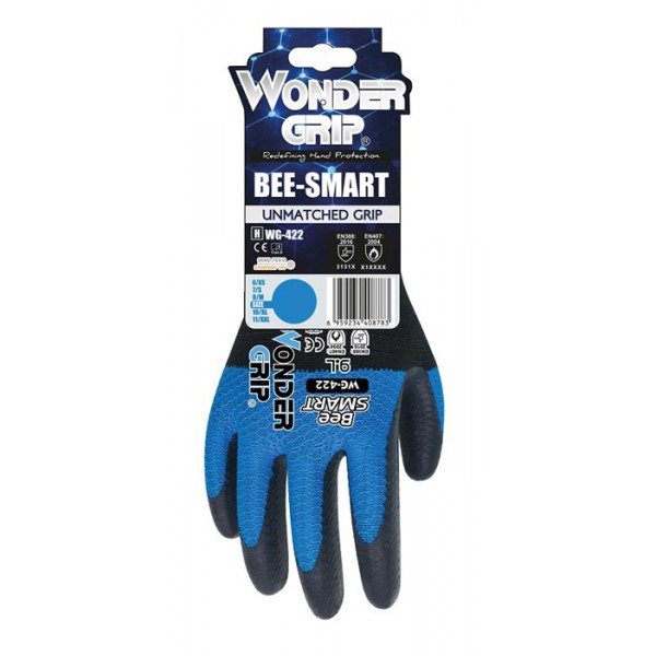 WONDER GRIP γάντια εργασίας Bee-Smart, αντιολισθητικά, XXL/11, μπλε