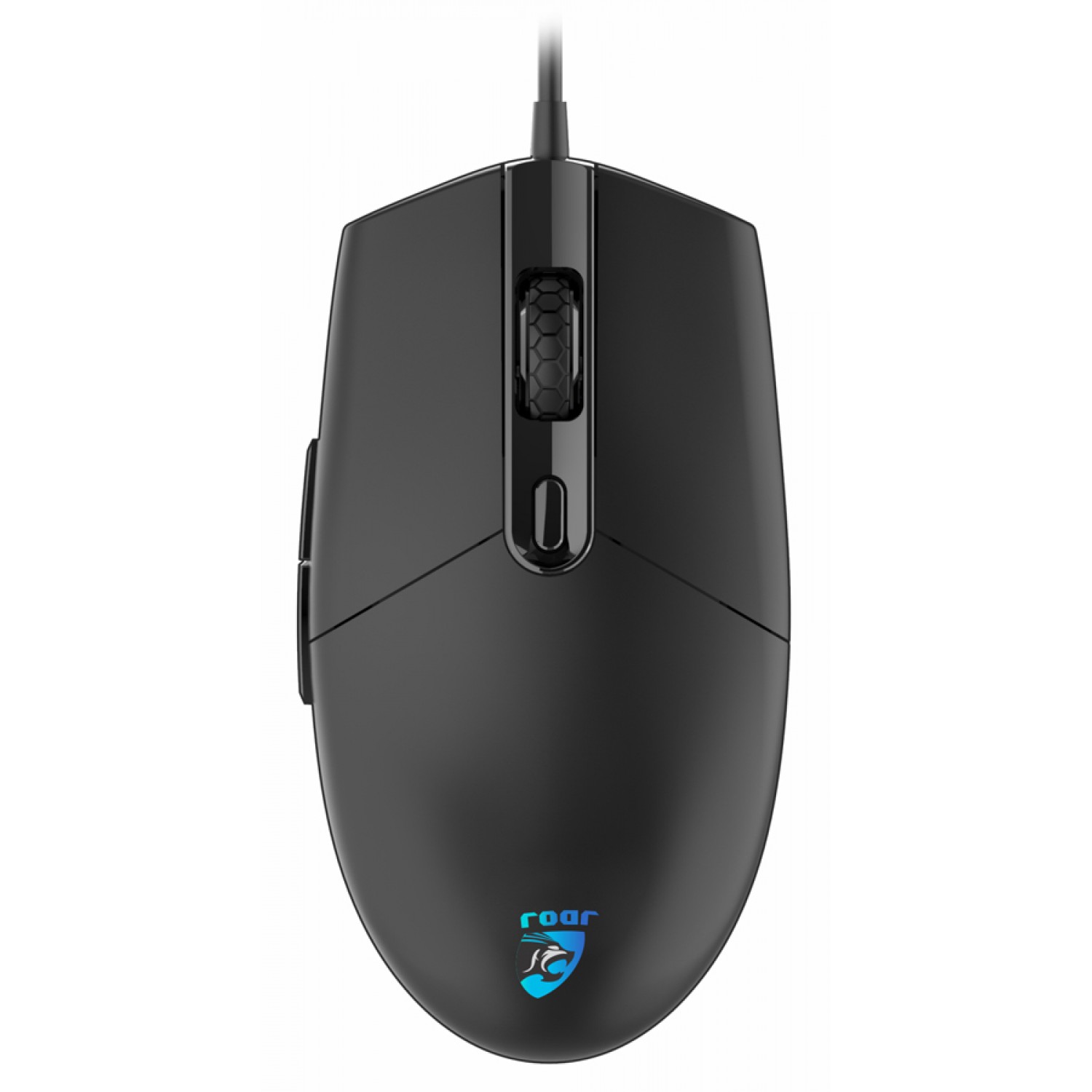 ROAR ενσύρματο gaming ποντίκι RR-0012, oπτικό, 6400DPI, 6 πλήκτρα, μαύρο ROAR ενσύρματο gaming ποντίκι RR-0012, oπτικό, 6400DPI, 6 πλήκτρα, μαύρο