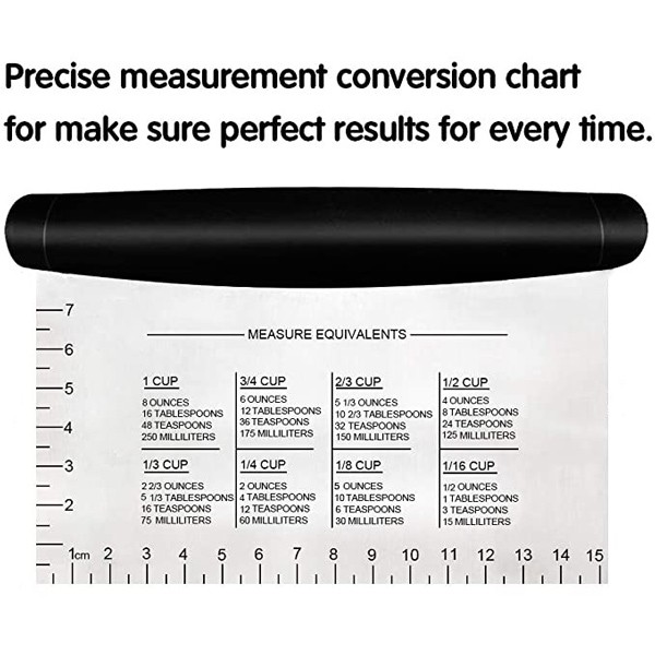 Σπάτουλα-κόφτης ζύμης HUH-0021, με μεζούρα, ανοξείδωτο Σπάτουλα-κόφτης ζύμης HUH-0021, με μεζούρα, ανοξείδωτο