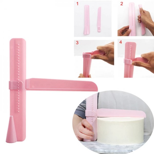 Περιστρεφόμενη βάση για κέικ HUH-0024, 28cm, λευκή