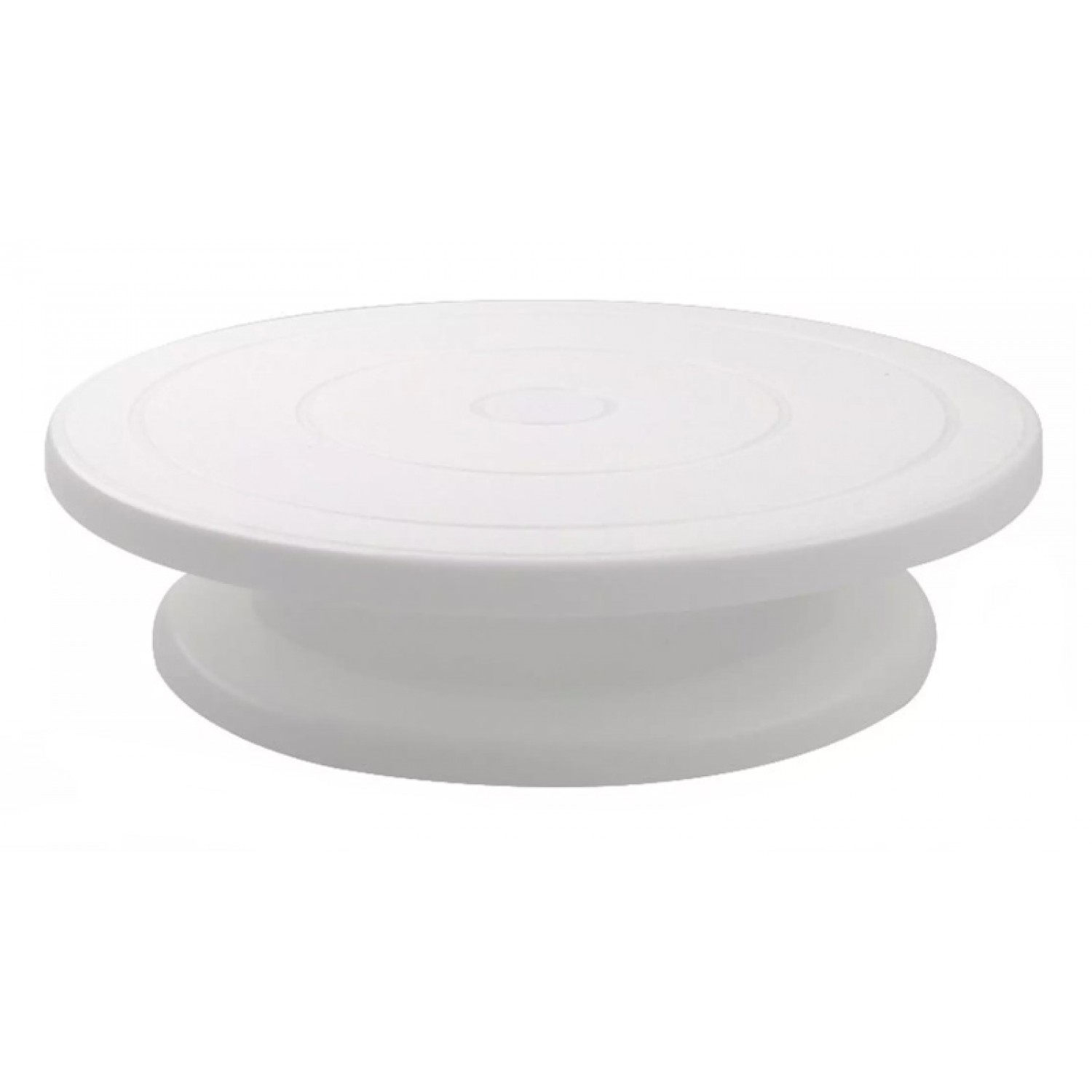 Περιστρεφόμενη βάση για κέικ HUH-0024, 28cm, λευκή