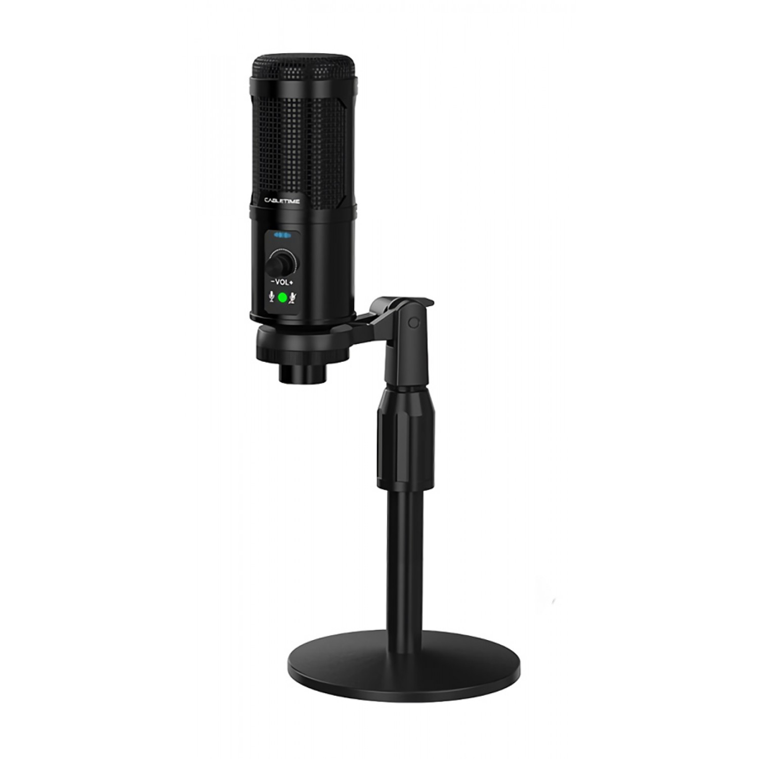 CABLETIME πυκνωτικό μικρόφωνο MP03-AB, με αντιανέμιο & τρίποδα, USB CABLETIME πυκνωτικό μικρόφωνο MP03-AB, με αντιανέμιο & τρίποδα, USB