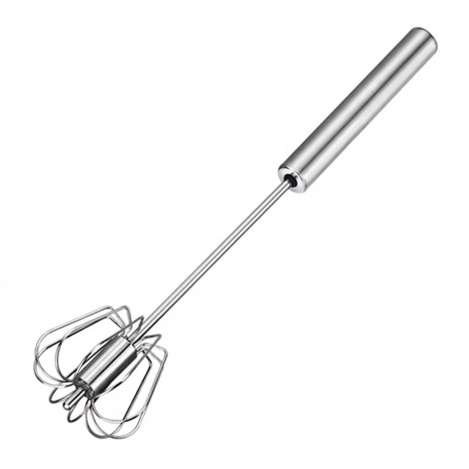 Μηχανικός αυγοδάρτης HUH-0028, ανοξείδωτος, 35.5 x 7cm, ασημί