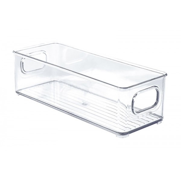 Δοχείο οργάνωσης ψυγείου HUH-0030, 25.5 x 10 x 7.5cm, διάφανο Δοχείο οργάνωσης ψυγείου HUH-0030, 25.5 x 10 x 7.5cm, διάφανο