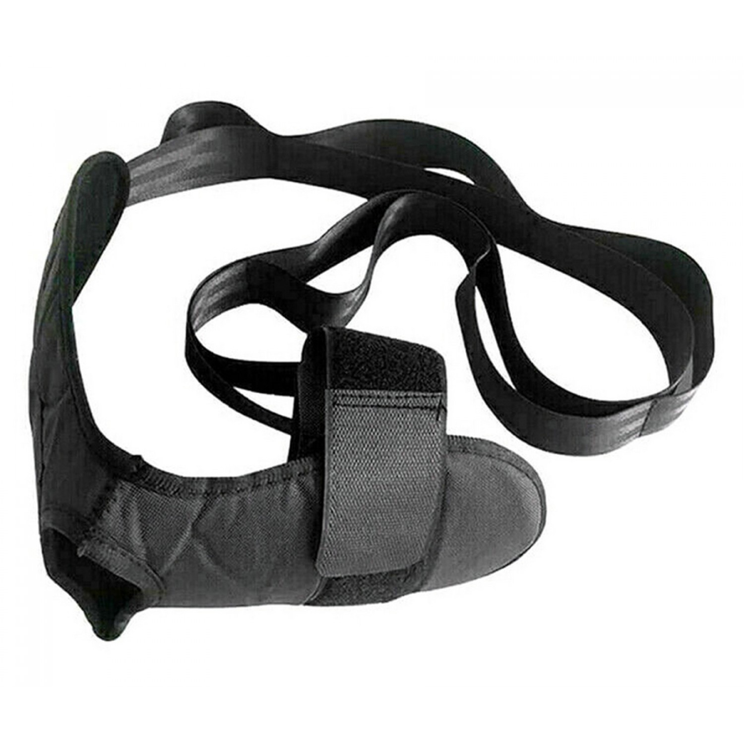 Ελαστικός ιμάντας για ασκήσεις Pilates/Yoga GYM-0022, 110cm, μαύρος Ελαστικός ιμάντας για ασκήσεις Pilates/Yoga GYM-0022, 110cm, μαύρος