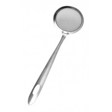 Σουρωτήρι χειρός HUH-0045, ανοξείδωτο, 25 x 7.5cm, ασημί