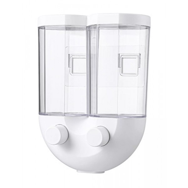 Διανεμητής δημητριακών HUH-0049, με επιτοίχια βάση, 1300ml, λευκός Διανεμητής δημητριακών HUH-0049, με επιτοίχια βάση, 1300ml, λευκός