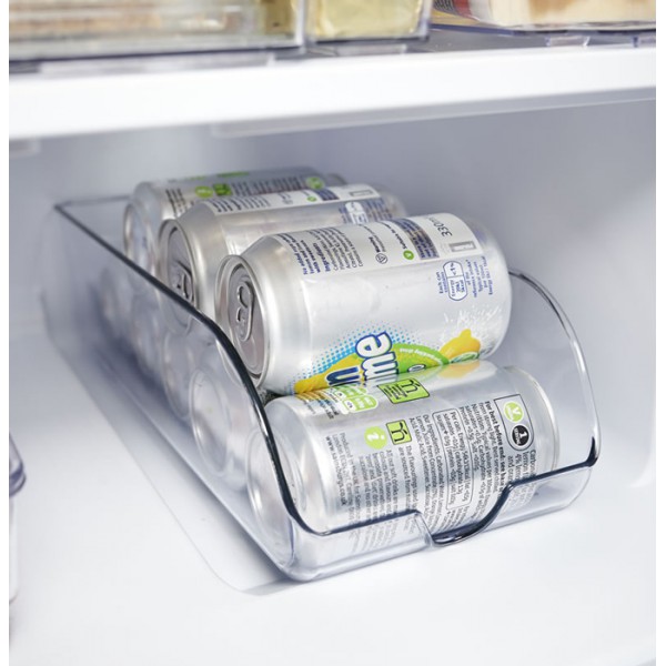 Δοχείο οργάνωσης ψυγείου HUH-0034, 35 x 14.5 x 10.5cm, διάφανο