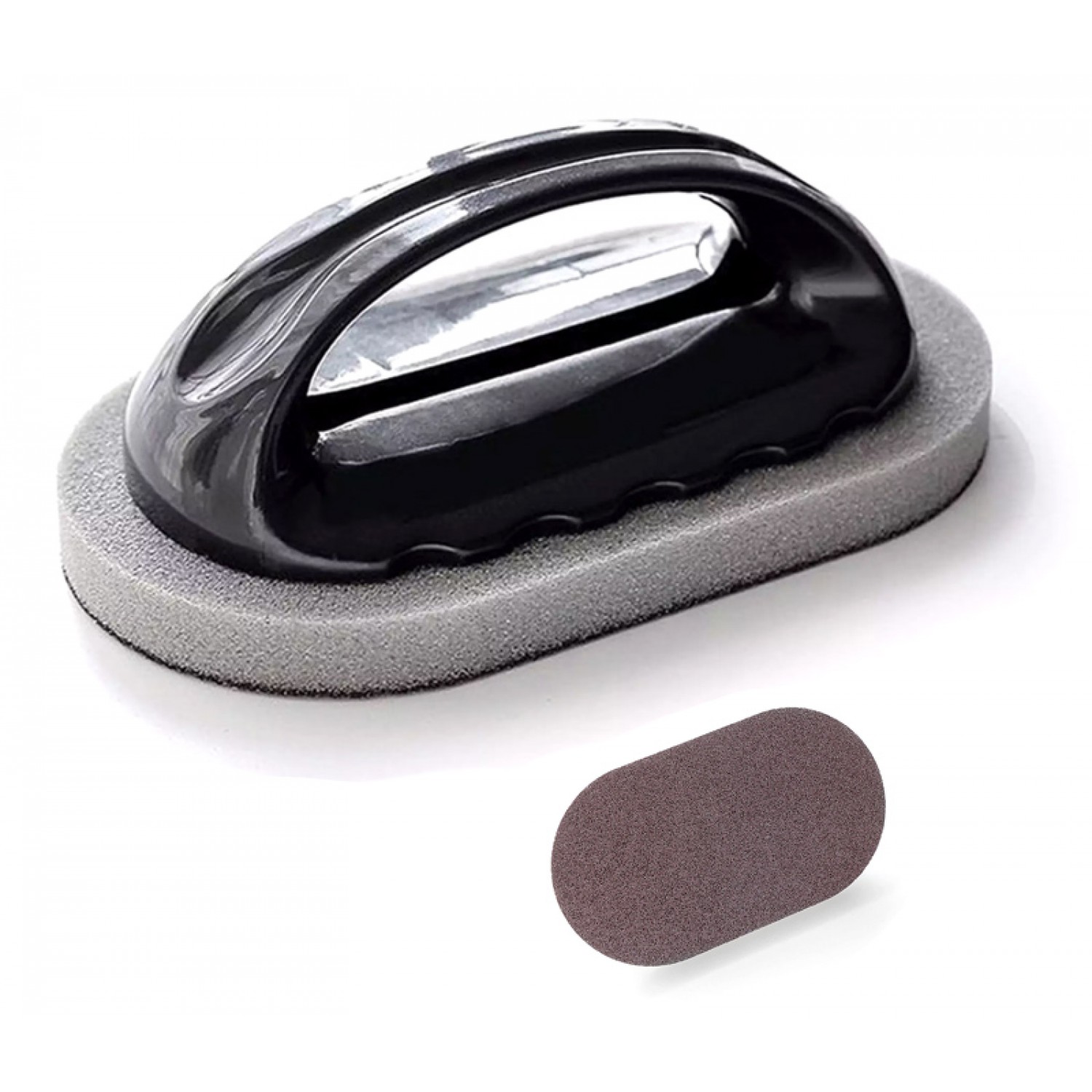 Σφουγγάρι με λαβή HUH-0025, καφέ Σφουγγάρι με λαβή HUH-0025, καφέ