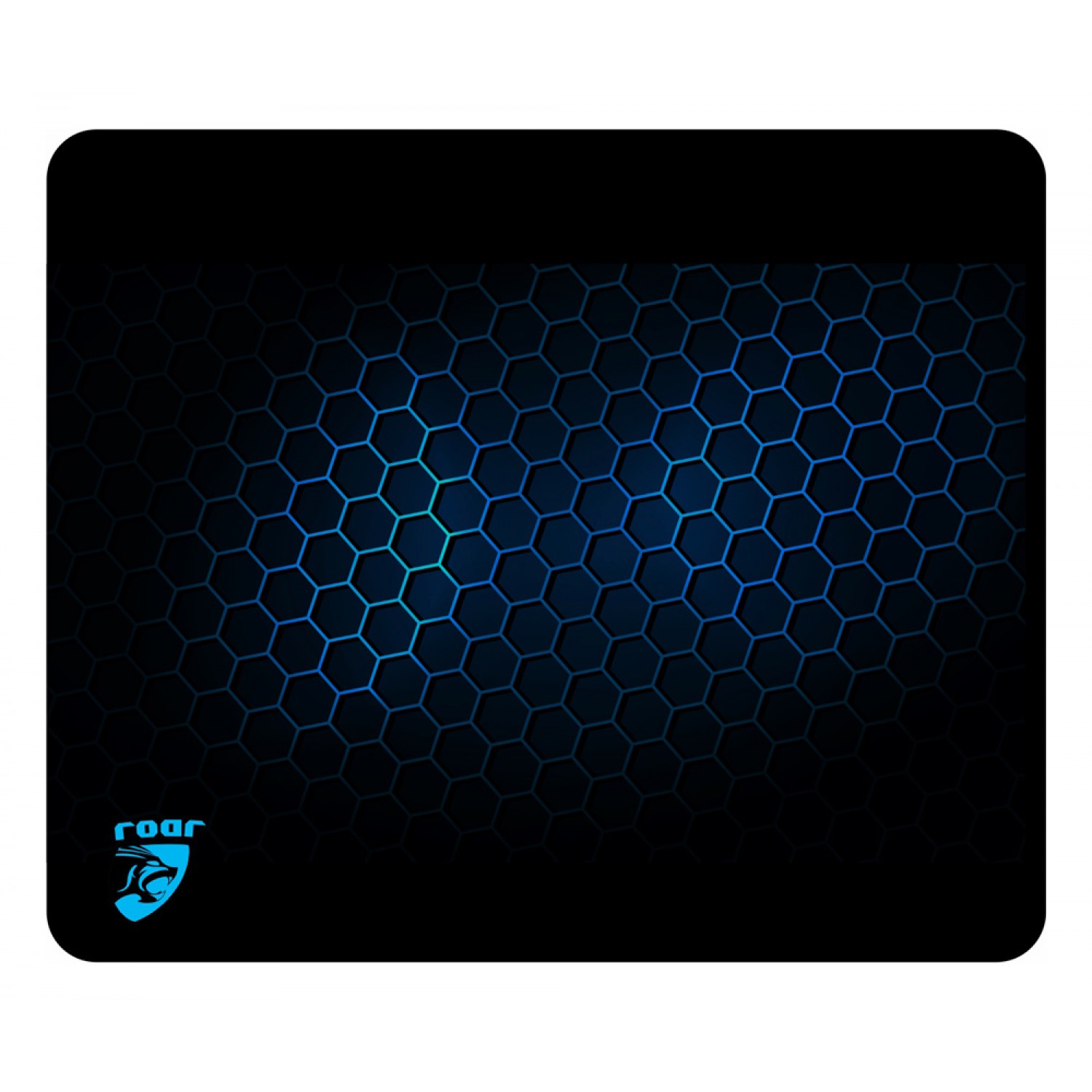 ROAR gaming mouse pad RR-0008, 30 x 25cm, μαύρο ROAR gaming mouse pad RR-0008, 30 x 25cm, μαύρο