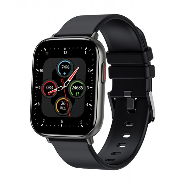HIFUTURE smartwatch FutureFit Ultra, 1.65", IP68, heart rate, μαύρο HIFUTURE smartwatch FutureFit Ultra, 1.65", IP68, heart rate, μαύρο