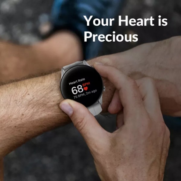 HIFUTURE smartwatch FutureGo Flex, 1.32", IP68, heart rate, ασημί HIFUTURE smartwatch FutureGo Flex, 1.32", IP68, heart rate, ασημί