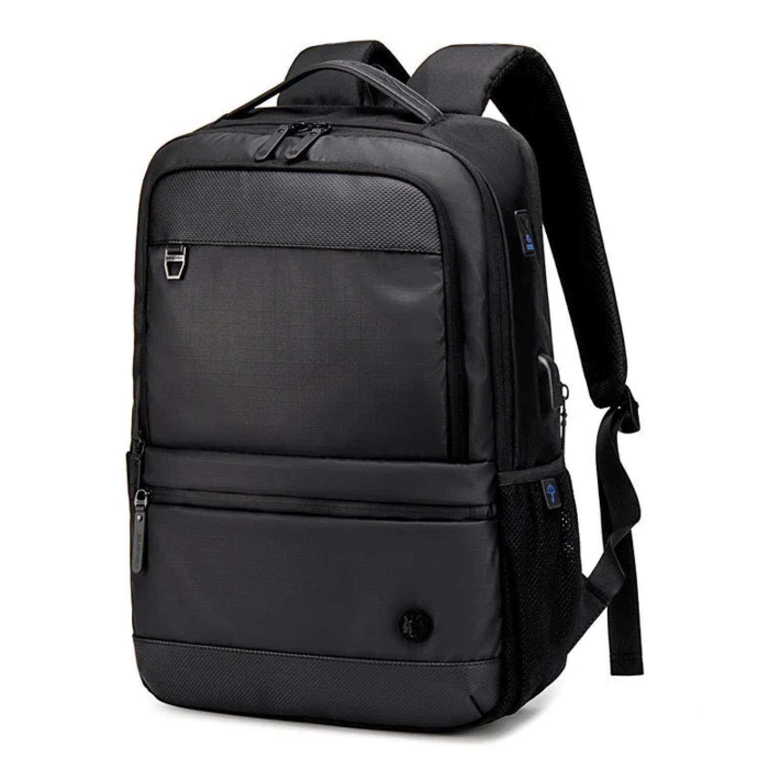 GOLDEN WOLF τσάντα πλάτης GB00402, με θήκη laptop 15.6", 20-25L, μαύρη GOLDEN WOLF τσάντα πλάτης GB00402, με θήκη laptop 15.6", 20-25L, μαύρη