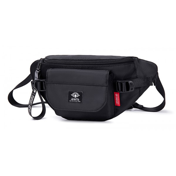 SUPER FIVE τσάντα μέσης FYB00040, μαύρη