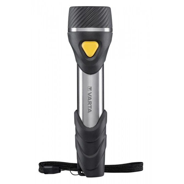 VARTA φορητός φακός Day Light Multi LED F20, 40lm, 29m, μαύρος-ασημί