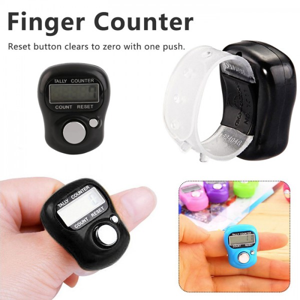 Ψηφιακός μετρητής χειρός BIKE-0041, 3.4 x 2.7 x 1.3cm, μαύρος Ψηφιακός μετρητής χειρός BIKE-0041, 3.4 x 2.7 x 1.3cm, μαύρος