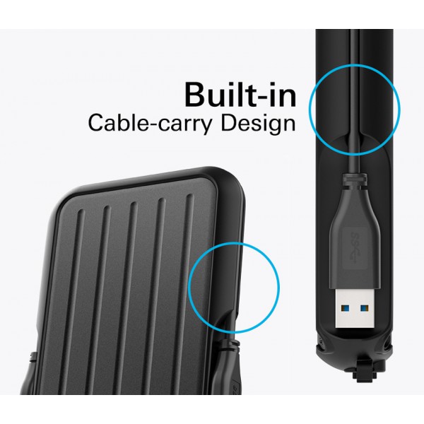 SILICON POWER εξωτερικός HDD Armor A66, 1TB, USB 3.2, μπλε SILICON POWER εξωτερικός HDD Armor A66, 1TB, USB 3.2, μπλε