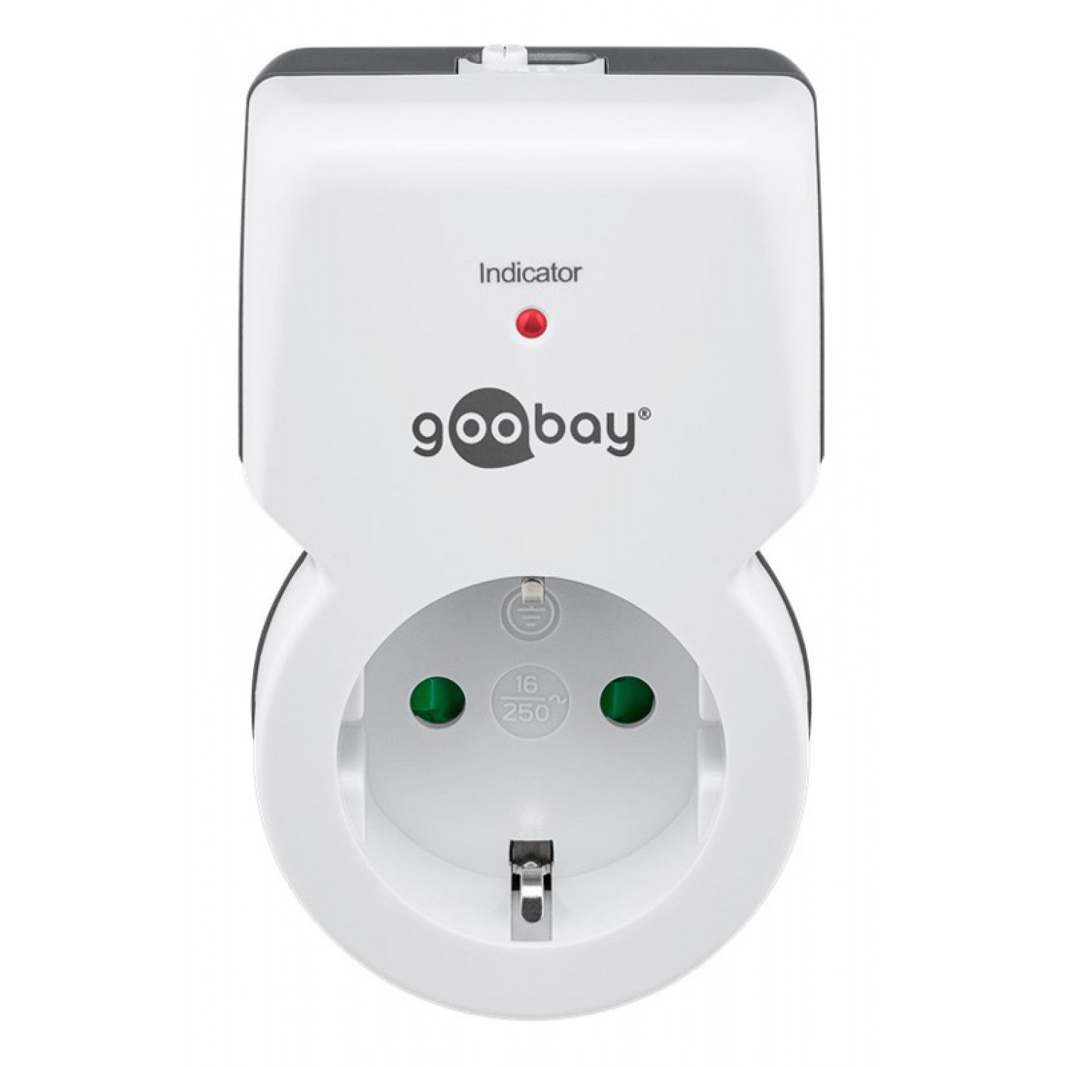GOOBAY αντάπτορας ρεύματος 94503 ραδιοελεγχόμενος, schuko, 5A, λευκός GOOBAY αντάπτορας ρεύματος 94503 ραδιοελεγχόμενος, schuko, 5A, λευκός