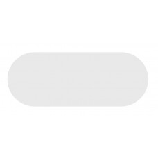 POWERTECH κάλυμμα φωτιστικού SPHLL-0048-COVER, οβάλ, 32.5 x 12cm, λευκό