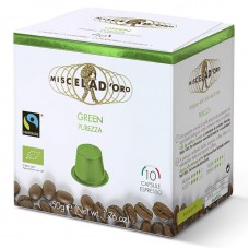 MISCELA D'ORO κάψουλες espresso Green Purezza, για Nespresso, 10τμχ