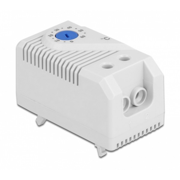 DELOCK θερμοστάτης με ανοιχτή επαφή 66823, για ράγα DIN 35mm DELOCK θερμοστάτης με ανοιχτή επαφή 66823, για ράγα DIN 35mm