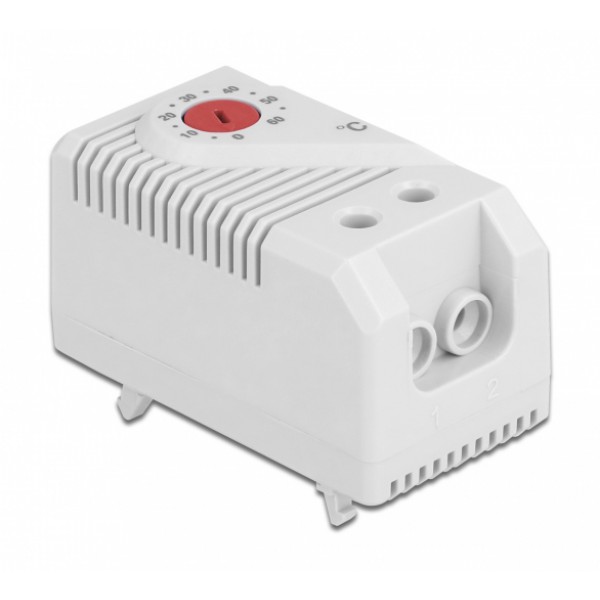 DELOCK θερμοστάτης με κλειστή επαφή 66824, για ράγα DIN 35mm DELOCK θερμοστάτης με κλειστή επαφή 66824, για ράγα DIN 35mm