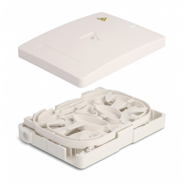 DELOCK κυτίο σύνδεσης οπτικών ινών 87138 τοίχου, 2x SC Simplex/LC Dublex DELOCK κυτίο σύνδεσης οπτικών ινών 87138 τοίχου, 2x SC Simplex/LC Dublex