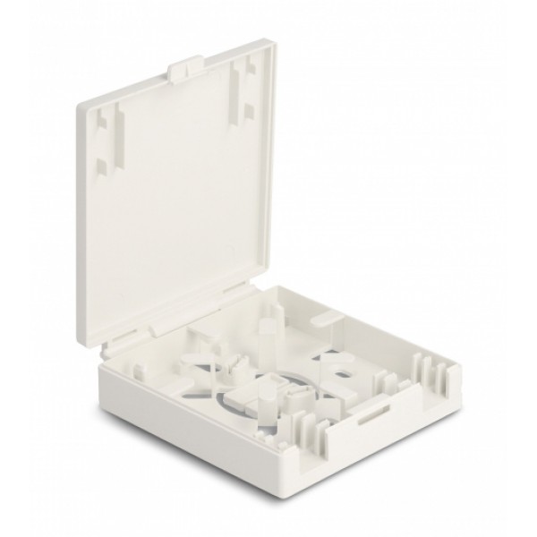 DELOCK κυτίο σύνδεσης οπτικών ινών 87139 τοίχου, 2x SC Simplex/LC Dublex DELOCK κυτίο σύνδεσης οπτικών ινών 87139 τοίχου, 2x SC Simplex/LC Dublex